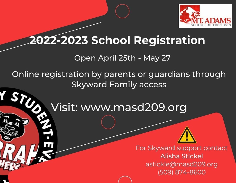 Student Registration 2022-2023